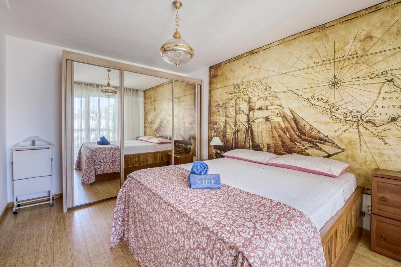 Greeter-Appartement Lumineux Avec Vue Sur La Mer Nizza Exterior foto