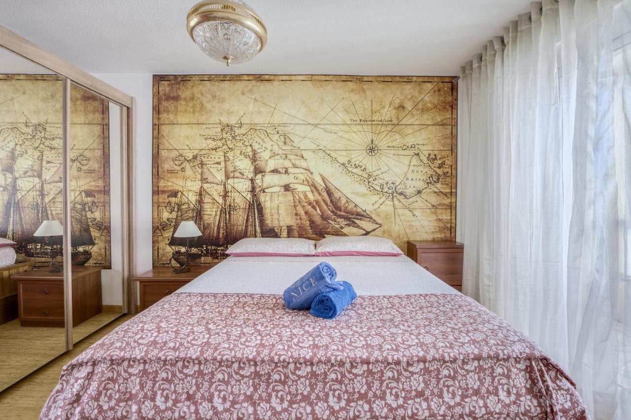 Greeter-Appartement Lumineux Avec Vue Sur La Mer Nizza Exterior foto